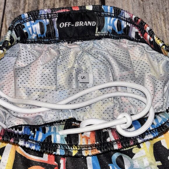 Off Brand Dior Mesh Shorts Multi Color Mens Size Small - Picture 3 of 7
